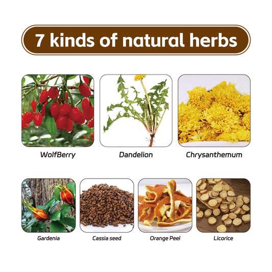 Dandelion Wolfberry Tea, Goji Berry Chrysanthemum Cassia Seed