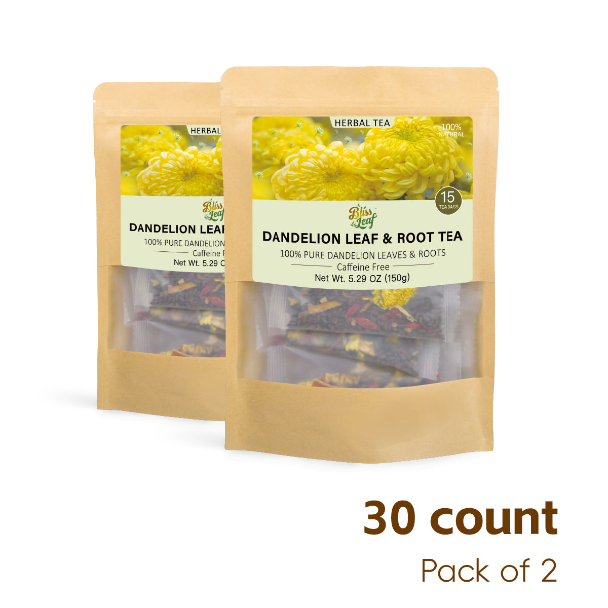 Dandelion Wolfberry Tea, Goji Berry Chrysanthemum Cassia Seed