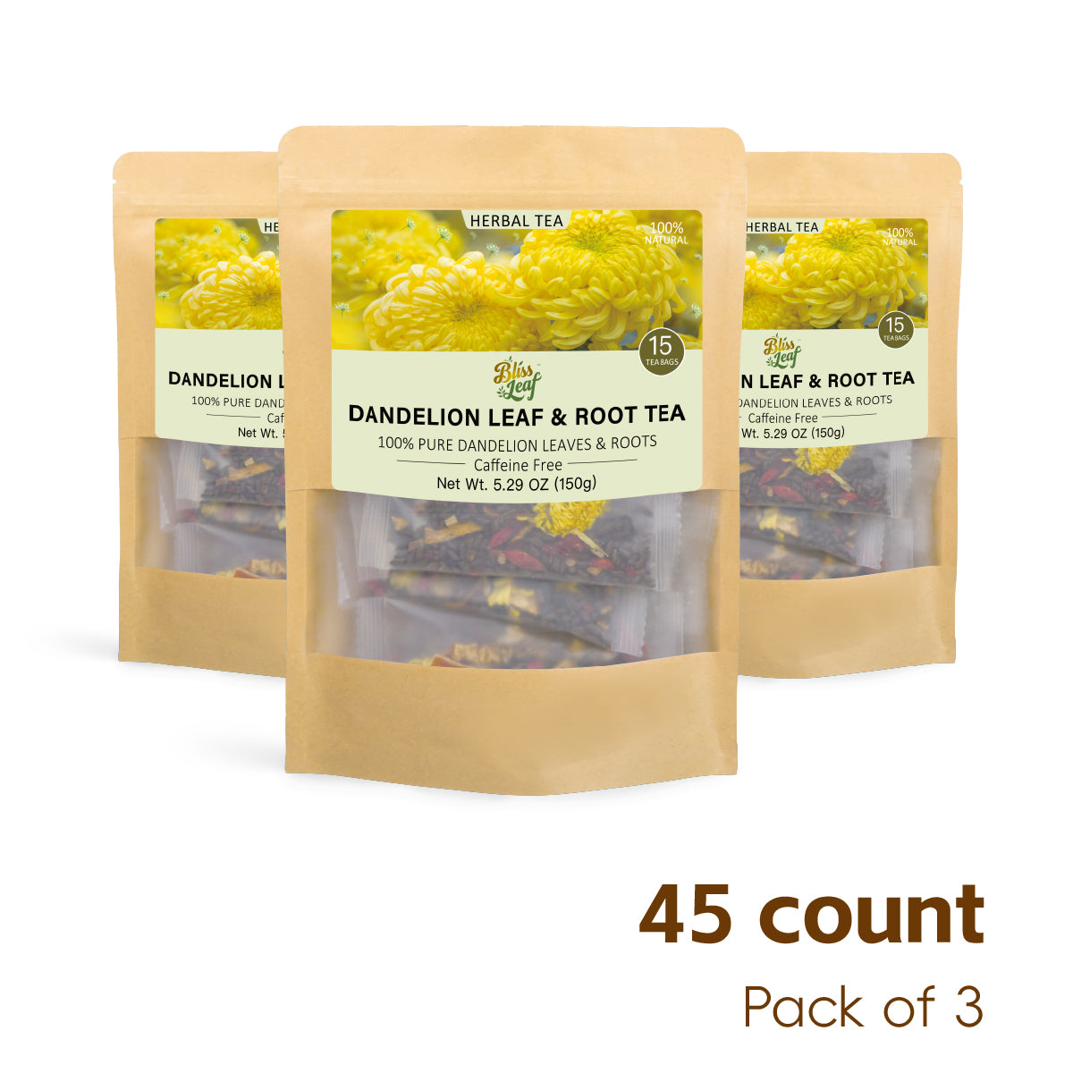 Dandelion Wolfberry Tea, Goji Berry Chrysanthemum Cassia Seed