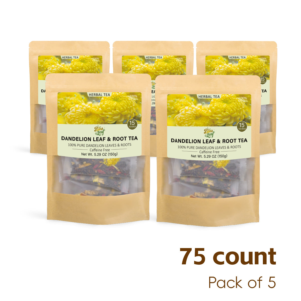 Dandelion Wolfberry Tea, Goji Berry Chrysanthemum Cassia Seed